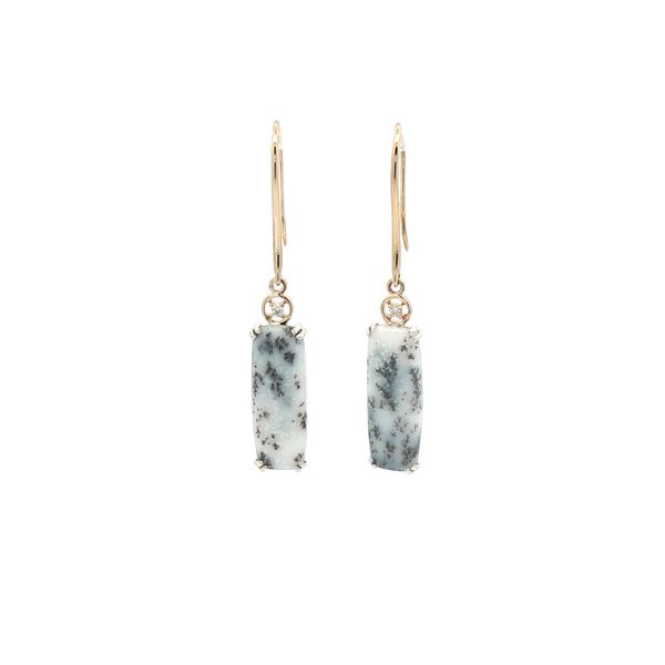 Dendritic Opal Earrings Clark's Diamond Jewelers Coeur d'Alene, ID