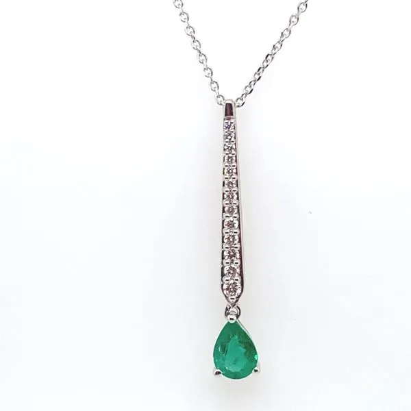 Emerald Pendant Clark's Diamond Jewelers Coeur d'Alene, ID