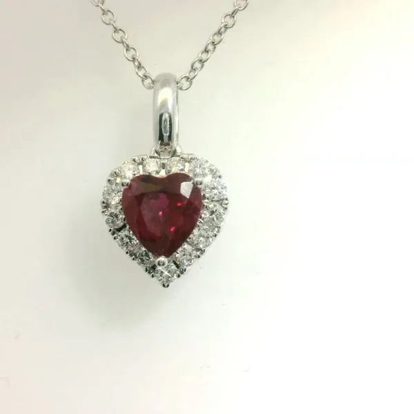 Ruby Pendant Clark's Diamond Jewelers Coeur d'Alene, ID