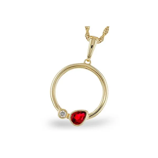 Ruby Pendant Clark's Diamond Jewelers Coeur d'Alene, ID