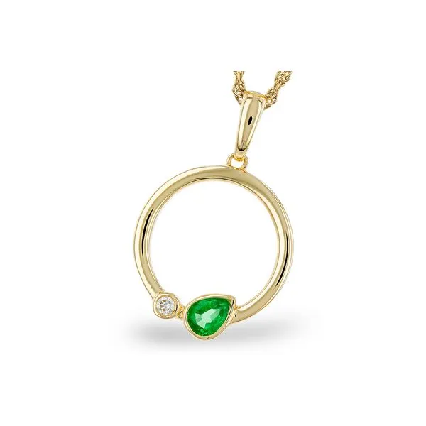 Emerald Pendant Clark's Diamond Jewelers Coeur d'Alene, ID