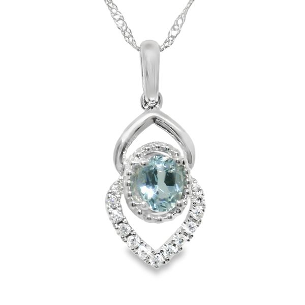 Aquamarine Pendant Clark's Diamond Jewelers Coeur d'Alene, ID