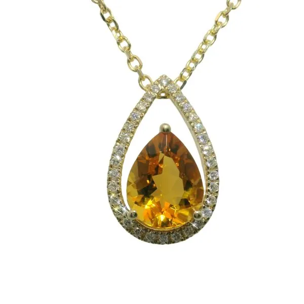 Citrine Pendant Clark's Diamond Jewelers Coeur d'Alene, ID