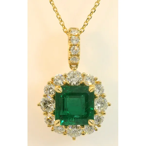 Emerald Pendant Clark's Diamond Jewelers Coeur d'Alene, ID