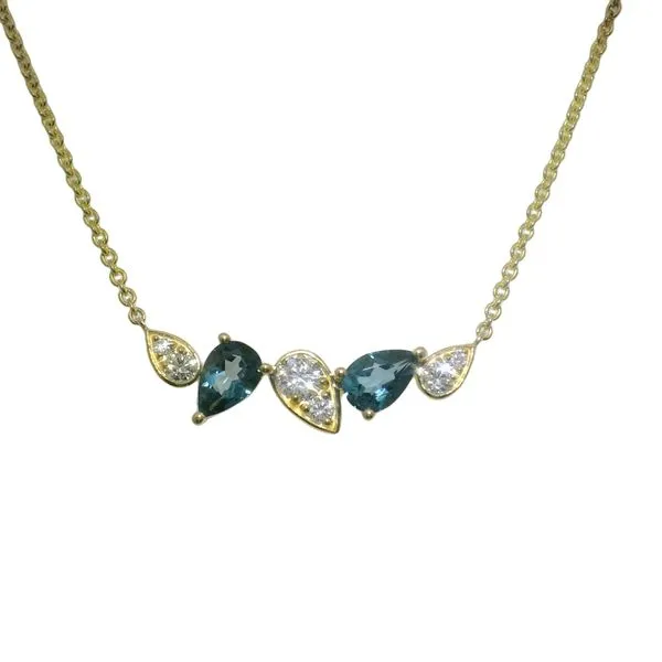 Blue Topaz Necklace Clark's Diamond Jewelers Coeur d'Alene, ID