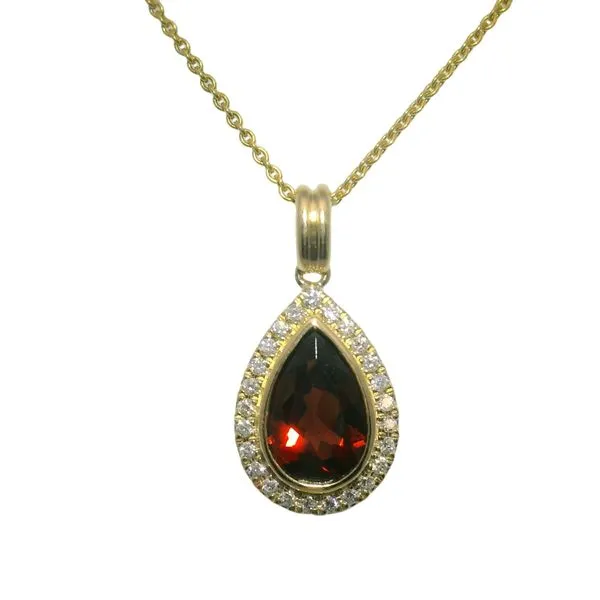 Garnet Pendant Clark's Diamond Jewelers Coeur d'Alene, ID