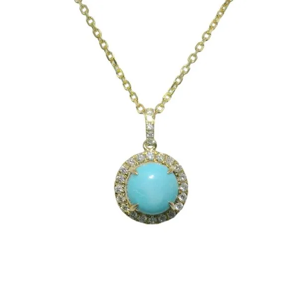 Turquoise Pendant Clark's Diamond Jewelers Coeur d'Alene, ID