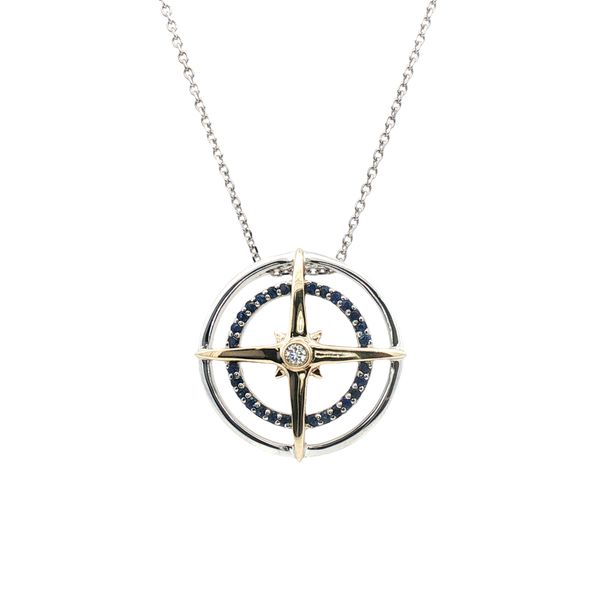 Compass Pendant Clark's Diamond Jewelers Coeur d'Alene, ID