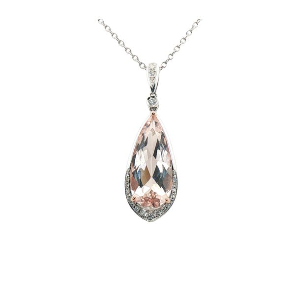 Morganite Pendant Clark's Diamond Jewelers Coeur d'Alene, ID