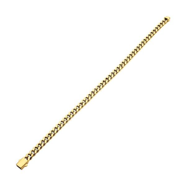 6mm Gold Plated Steel Bracelet Clark's Diamond Jewelers Coeur d'Alene, ID