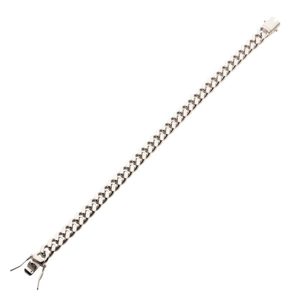 8mm Stainless Steel Miami Cuban Bracelet - 8.5