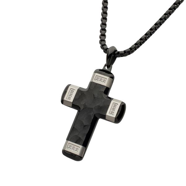 Black Accented Cross Clark's Diamond Jewelers Coeur d'Alene, ID
