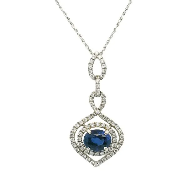 Sapphire Pendant Clark's Diamond Jewelers Coeur d'Alene, ID