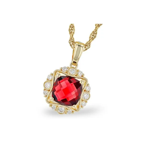 Garnet Pendant Clark's Diamond Jewelers Coeur d'Alene, ID