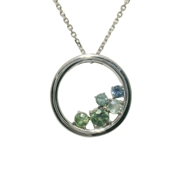 Sapphire Necklace Clark's Diamond Jewelers Coeur d'Alene, ID