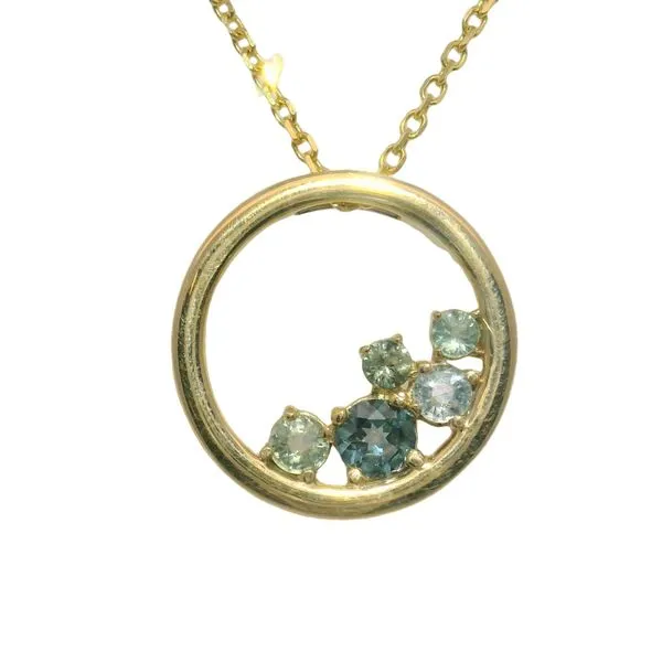Sapphire Necklace Clark's Diamond Jewelers Coeur d'Alene, ID