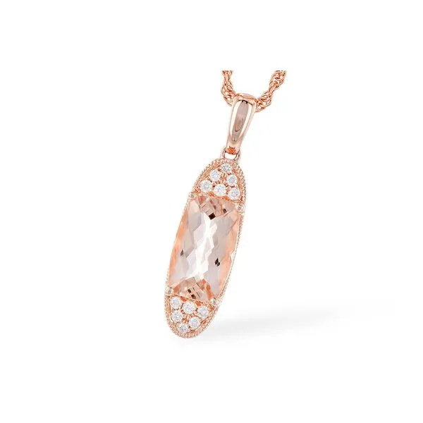 Morganite Pendant Clark's Diamond Jewelers Coeur d'Alene, ID