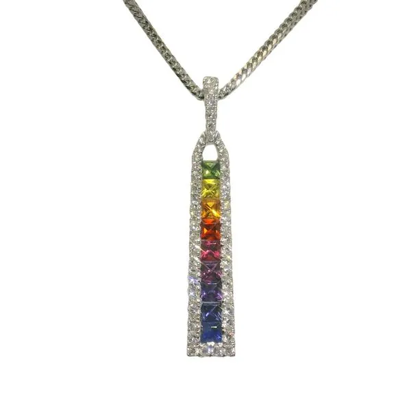 Sapphire Pendant Clark's Diamond Jewelers Coeur d'Alene, ID