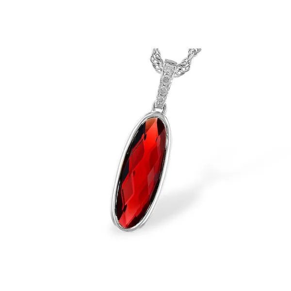 Garnet Pendant Clark's Diamond Jewelers Coeur d'Alene, ID