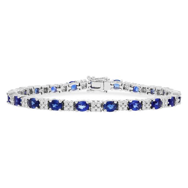 Sapphire Tennis Bracelet Clark's Diamond Jewelers Coeur d'Alene, ID
