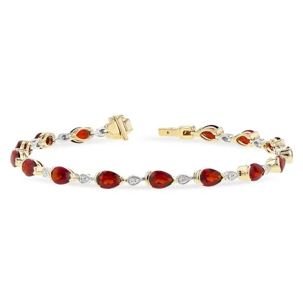 Garnet Bracelet Clark's Diamond Jewelers Coeur d'Alene, ID