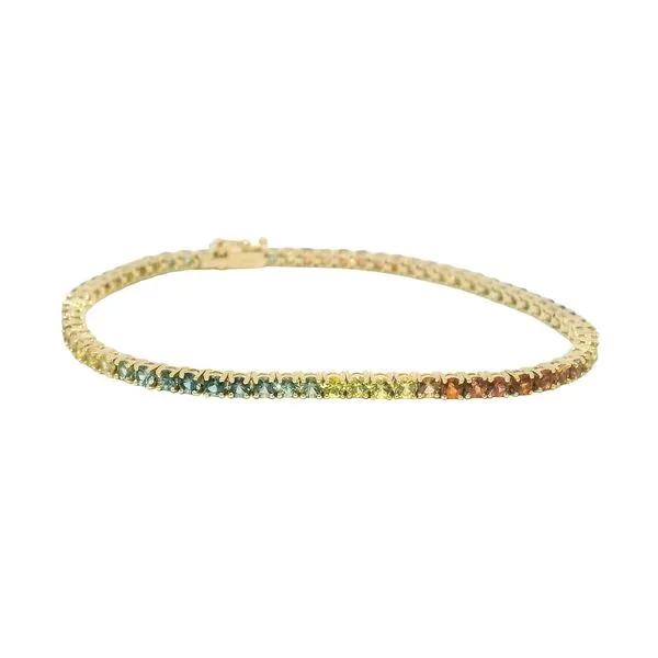 Sapphire Bracelet Clark's Diamond Jewelers Coeur d'Alene, ID