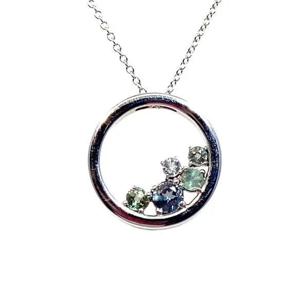 Sapphire Necklace Clark's Diamond Jewelers Coeur d'Alene, ID