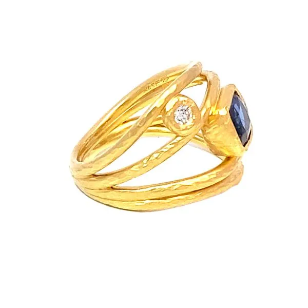 Sapphire Ring Image 5 Clark's Diamond Jewelers Coeur d'Alene, ID