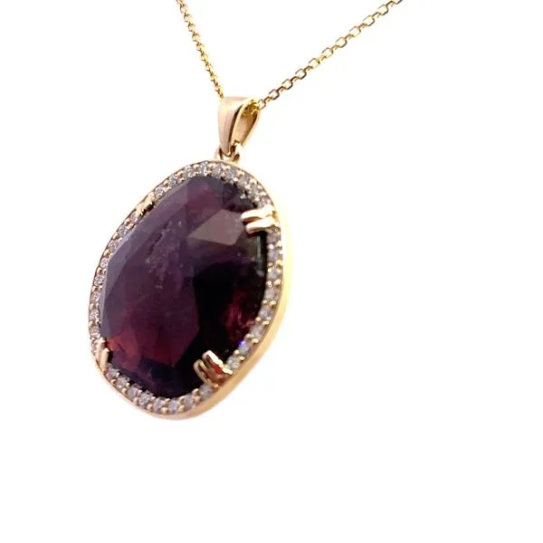 Tourmaline Pendant Image 2 Clark's Diamond Jewelers Coeur d'Alene, ID