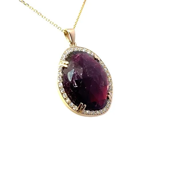Tourmaline Pendant Image 3 Clark's Diamond Jewelers Coeur d'Alene, ID