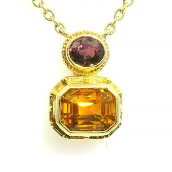 Sapphire Necklace Clark's Diamond Jewelers Coeur d'Alene, ID