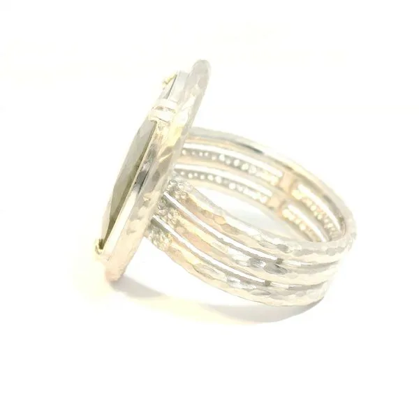 Labradorite Ring Image 4 Clark's Diamond Jewelers Coeur d'Alene, ID