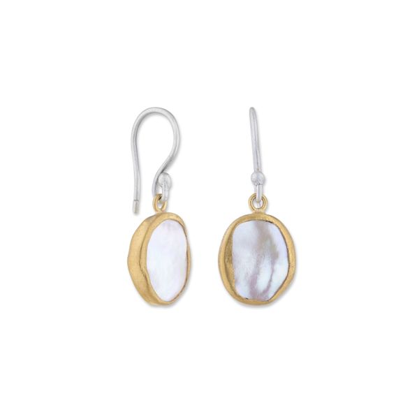 Keshi Pearl Drop Earrings Clark's Diamond Jewelers Coeur d'Alene, ID