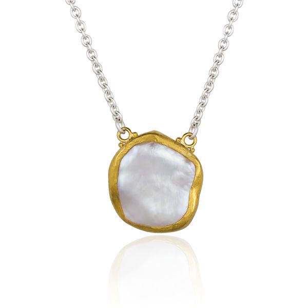 17mm Keshi Pearl Pendant Clark's Diamond Jewelers Coeur d'Alene, ID