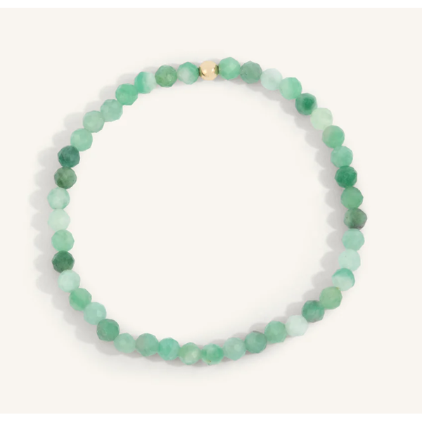 Emerald Bead Bracelet - 4MM Clark's Diamond Jewelers Coeur d'Alene, ID