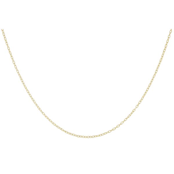 1.9mm Small Rolo Chain in 14k Yellow Gold - 18