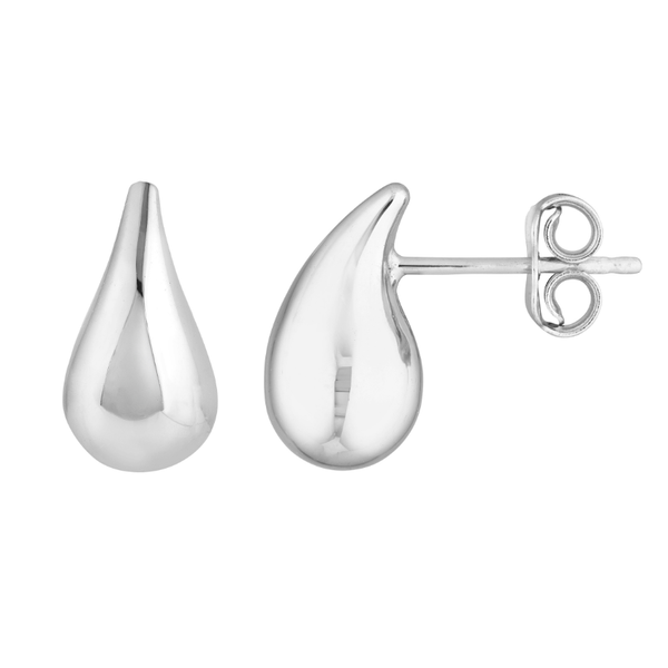 Silver Teardrop Earrings Clark's Diamond Jewelers Coeur d'Alene, ID