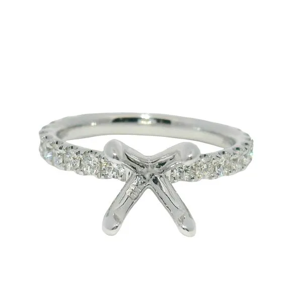 Engagement Ring Mounting Clark's Diamond Jewelers Coeur d'Alene, ID