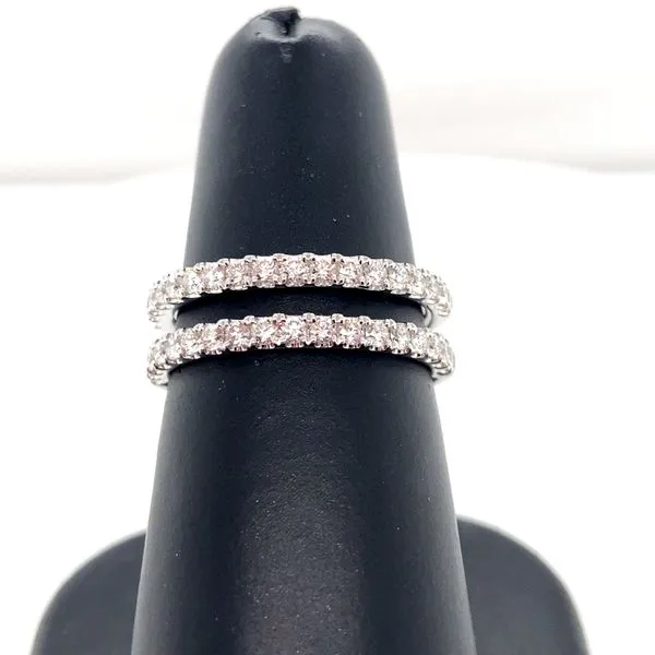 0.70ct Diamond Guard Band in 14k White Gold Clark's Diamond Jewelers Coeur d'Alene, ID