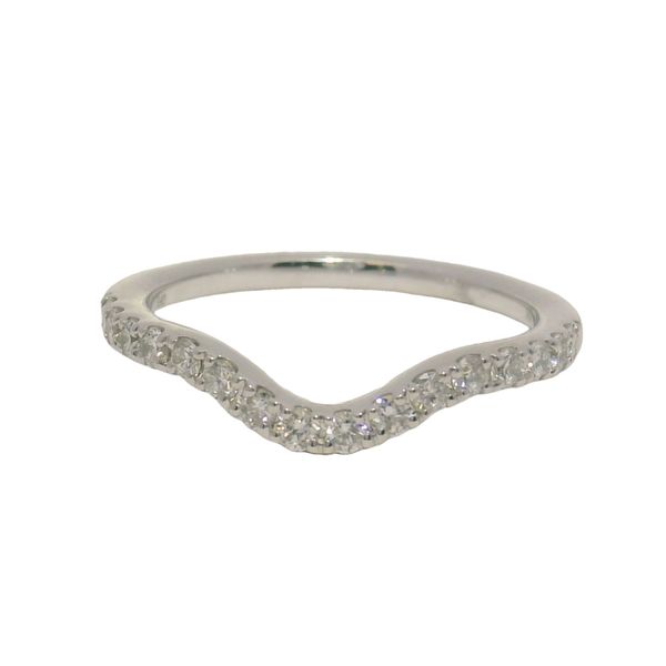 0.34cttw Diamond Contour Band in 14k White Gold Clark's Diamond Jewelers Coeur d'Alene, ID