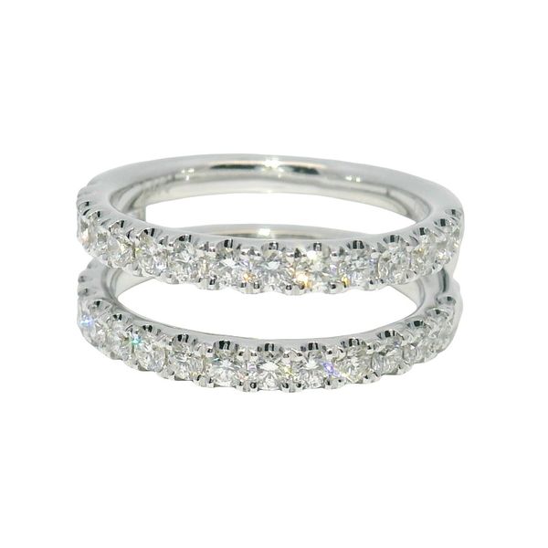 1.00ct Diamond Guard Band in 14k White Gold Clark's Diamond Jewelers Coeur d'Alene, ID