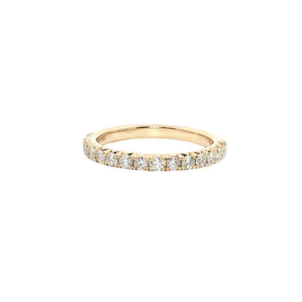 Diamond Anniversary Band in 14k Yellow Gold Clark's Diamond Jewelers Coeur d'Alene, ID
