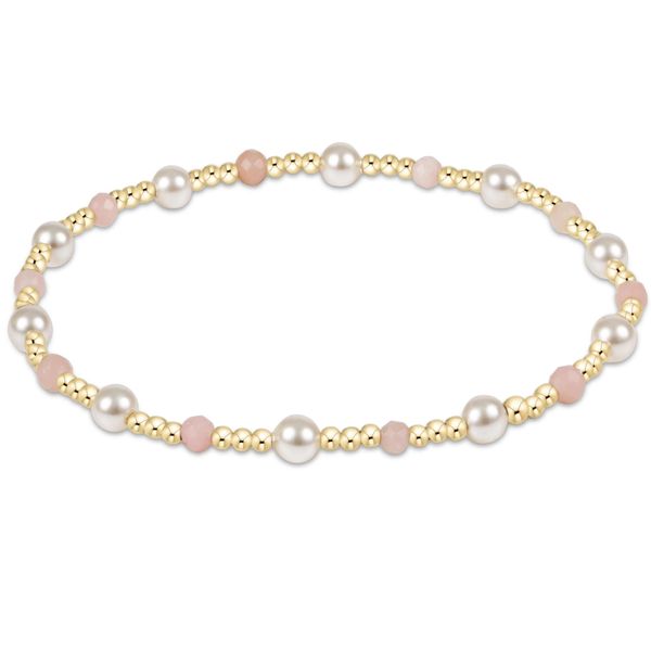 Enewton Pearl Sincerity 4mm Gem Bracelet - Pink Opal Classic Creations In Diamonds & Gold Venice, FL