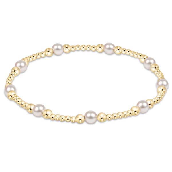 Enewton Purpose Pearl 4mm Gold Bracelet Classic Creations In Diamonds & Gold Venice, FL