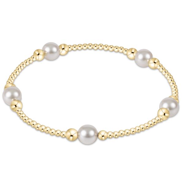 Enewton Purpose Pearl 6mm Gold Bracelet Classic Creations In Diamonds & Gold Venice, FL