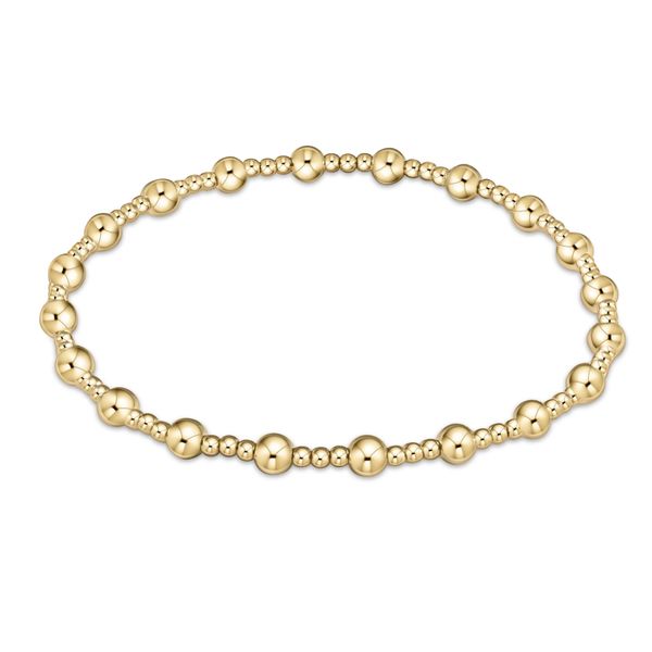 Sincerity Gold 4mm Bracelet Classic Creations In Diamonds & Gold Venice, FL