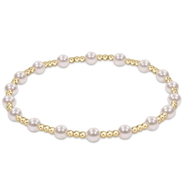 Enewton Sincerity Pearl 4mm Bracelet Classic Creations In Diamonds & Gold Venice, FL