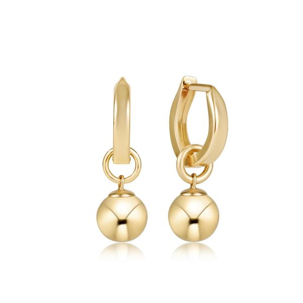 Enewton Huggie Gold 0.5 inch Hoop - Classic Gold 8mm Charm Classic Creations In Diamonds & Gold Venice, FL