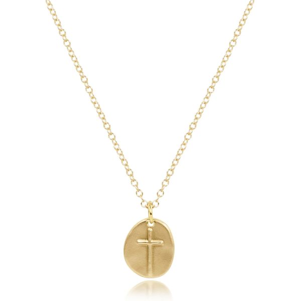 Enewton 16 inch Necklace Gold - Inspire Small Gold Disc Classic Creations In Diamonds & Gold Venice, FL