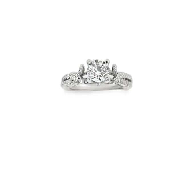 Engagement Ring Classic Creations In Diamonds & Gold Venice, FL